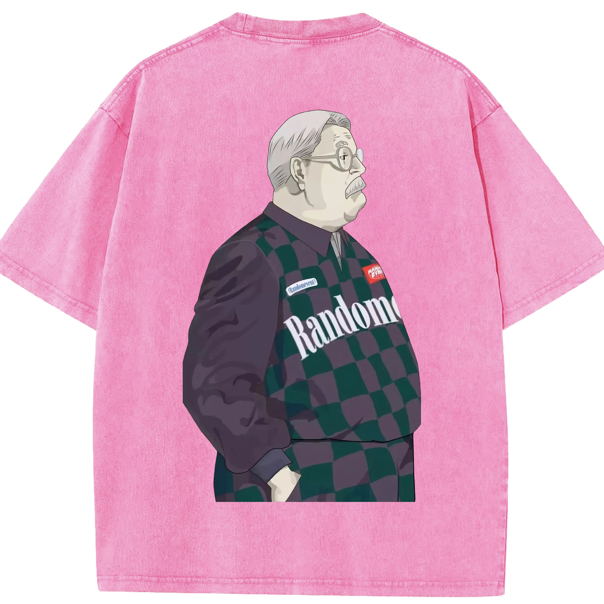 SLAM DUNK／スラムダンク 綿100% ヴィンテージ風 半袖Tシャツ（背面プリント）